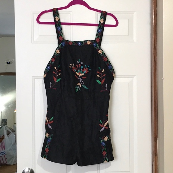 Zara Embroidered Romper - Picture 7 of 12